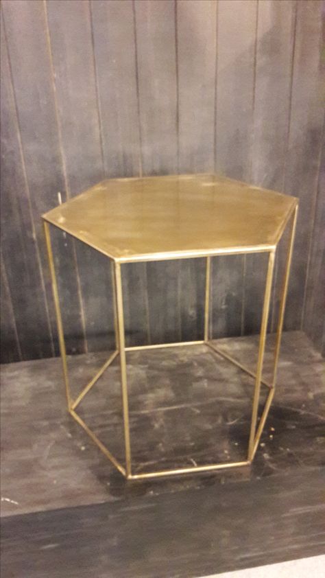 Mesa Hexagonal 60x60 Side Table, Furniture, Home Decor, Home Décor