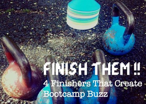 4 Finisher Workouts That'll Get Your Bootcampers Buzzing | Bootcamp Ideas Bootcamp Games, Fun Fitness Games, Bootcamp Ideas, Squat Thrust, Circle Face, Military Workout, Plyometric Workout, Beach Workouts, Boot Camp Workout