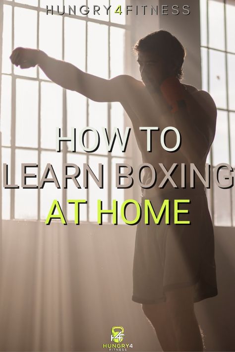 🥊 Want to learn boxing from the comfort of your home? Check out this step-by-step action plan. 💪 Get tutorials, workouts, and training tips. Learn Boxing At Home, Boxercise Workout, Boxing At Home, Boxing Workout Plan, Boxer Workout, Boxing Workout Routine, Learn Boxing, Fighter Training, Boxing Workout Beginner