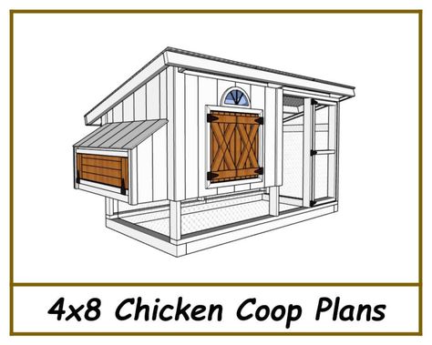 This Patterns & Blueprints item by TriCityShedPlans has 34 favorites from Etsy shoppers. Ships from United States. Listed on 25 May, 2024 4x8 Chicken Coop, Small Coop, Free Chicken Coop Plans, Chicken Coop With Run, Slope Roof, Storage Building Plans, All Drawings, Firewood Shed, Shed Floor