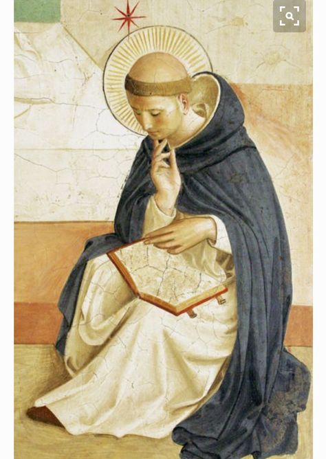 Catholic Orders, St Dominic, Seeking Knowledge, Saint Dominic, Art Humor, Fra Angelico, Thomas Aquinas, San Francesco, Catholic Art