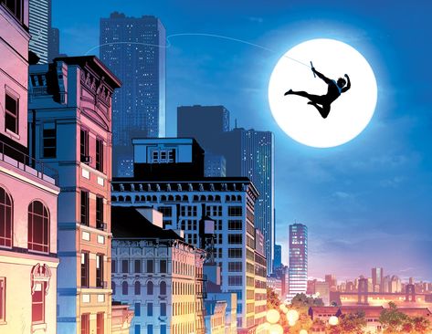 Bruno Redondo on Twitter: "Nightwing 92; leaping in! @TomTaylorMade @jesswchen @fxstudiocolor #Nightwing… " Nightwing Wallpaper, Nightwing Batman, Dc Comics Wallpaper, City Background, Arte Dc Comics, Splash Page, Batman Family, Detective Comics, Dc Characters