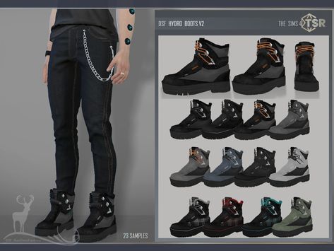 Mens Shoes Cc Sims 4, Sims 4 Cc Men Formal Shoes, Sims 4 Cyberpunk Cc Male, Sims 4 Shoes Cc Male, Sims 4 Cc Men Shoes, Male Punk Outfits, Sims 4 Cc Male Shoes, Dansimsfantasy Cc, Sims 4 Male Shoes