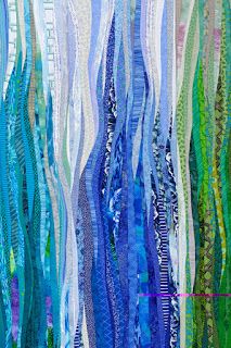 The Quilts of Ann Brauer: no more excuses Ann Brauer, New Quilts, Ocean Quilt, Mountain Tree, Landscape Art Quilts, Aol Mail, Abstract Quilt, Quilt Modernen, Fiber Art Quilts