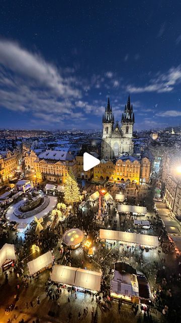 Florian Olbrechts on Instagram: "Prague’s Christmas market opens on December 2 🎁🌲

#travel #prague #czechrepublic #europe #xmas #christmas #christmasmarket #winter" Prague At Christmas, Christmas Market Europe, Old Town Square Prague Christmas Markets, Christmas Market Strasbourg, Nuremberg Christmas Market, Prague Christmas, Culture Travel, Christmas Market, Czech Republic