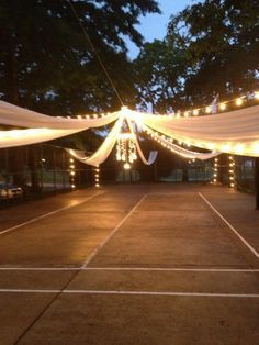 Diy Wedding Dance Floor, Tennis Court Wedding, Lighthouse Lantern, Diy Wedding Lighting, Wedding Themes Ideas, Tennis Wedding, Dance Floor Lighting, Pecky Cypress, Pool Wedding