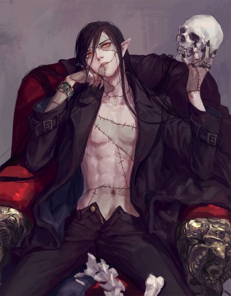 Novel Game, Twitter Art, Vampire Art, Arte Fantasy, Daryl Dixon, Dark Anime, Male Art, Boy Art, Handsome Anime