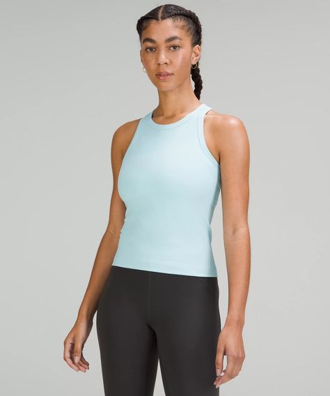 Discover great products at the best prices at Dealmoon. Align™ Waist-Length Racerback Tank Top | Women's Sleeveless & Tank Tops |. Price:$39.00 Rainbow Tank Top, Lululemon Tank Top, Tank Top Bras, Lululemon Align, Cotton Tank Top, Striped Tank Top, Striped Tank, Sleeveless Tank Top, Waist Length