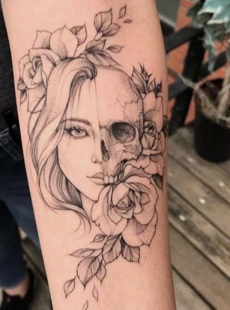 Blessed Tattoos, Dead Girl, Baby Faces, Tattoo Project, Face Tattoos, Tattoo Feminina, Face Tattoo, Tattoo Pattern, Pretty Tattoos