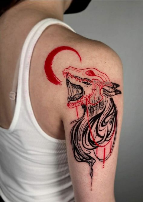 Tattoo Ideas For Men Meaningful, Forearm Tattoo Ideas For Men, Forearm Tattoo Ideas, Tato Flash, Amazing Tattoos, Creepy Tattoos, Red Ink Tattoos, Sketch Tattoo Design, Red Tattoos