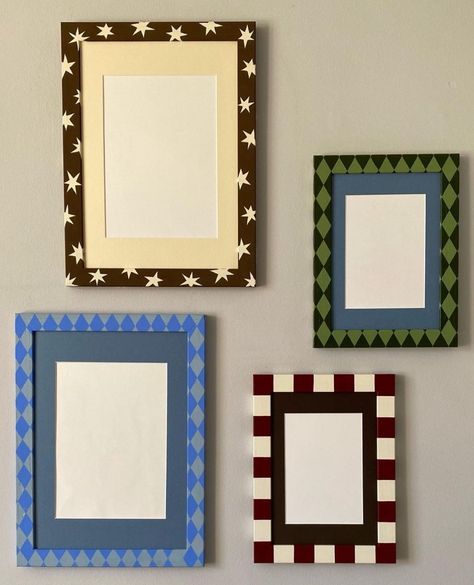 Fantastic Frames! 💥⁠ ⁠ Transform your space with stunning framing that doesn't break the bank, that's Studio Simone's aim. ⁠ ⁠ Their extensive selection of hand-painted frames and intricate designs complement any art print or photograph.⁠ How To Display Art Prints, Frame Inspo Aesthetic, Funny Picture Frames, Custom Frames Diy, Diy Fabric Frame, Cool Frames For Art, Diy Matted Frame, Clay Photo Frame Diy, Framing Artwork Ideas