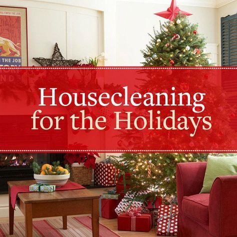 Holiday Housecleaning Tips - this slideshow includes a 7-Day Cleaning Plan, 1-Hour Quick Clean Plan, and an Emergency Housecleaning Guide; all very useful info Holiday Cleaning, Clean Your House, 12 December, Mantel Decor, Cleaning Checklist, Diy Cleaning Products, Christmas Dinner, Spring Cleaning, Up Girl