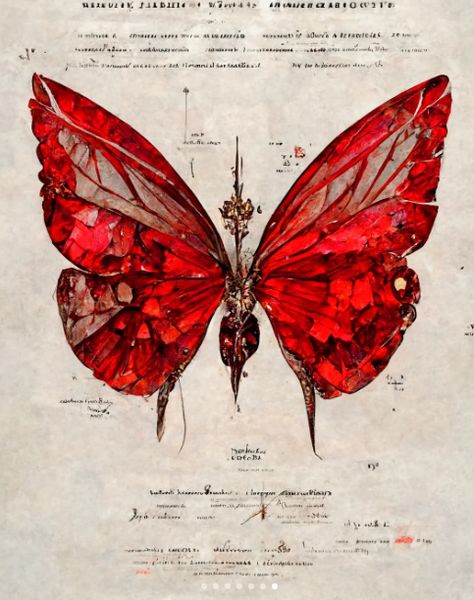 Red Insects, Maroon Aesthetic, Blood Wallpaper, Gossamer Wings, Black Cat Tattoos, Butterfly Artwork, Butterfly Art Painting, Fantasy Concept, Butterfly Poster