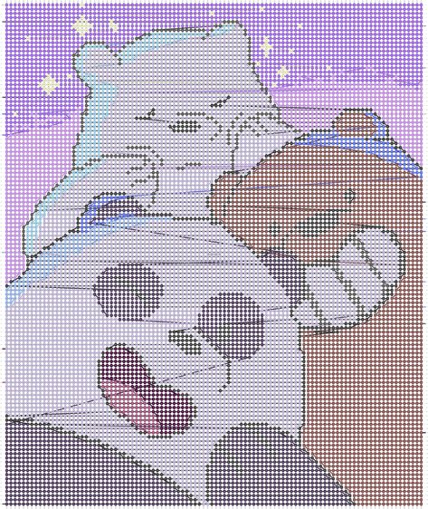 We Bare Bears Panda, Ice Bear, Ice Bears, Pixel Pattern, We Bare Bears, Bare Bears, Stitch 2, Alpha Pattern, Alpha Patterns