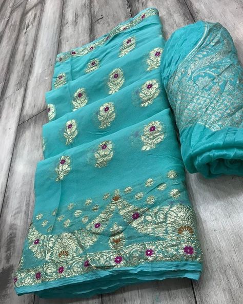 pure jorjat fabric with beautiful mx meenakari zari weaving all over and bodar 💃🏻 havvy rusyan silk 👚bp Zari Work Saree, Anarkali Dress Pattern, Zari Work, Work Sarees, Anarkali Dress, Banarasi Sarees, Anarkali, Dress Pattern, Saree Designs