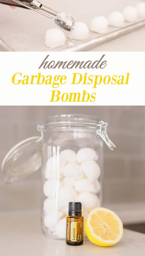 Yes, even your garbage disposal needs to be cleaned! These homemade garbage disposal deodorizer Bombs remove odors, grease, and buildup that can stink up your home. via happymoneysaver.com #disposal #lemon #essential oil #bombs #homemade #diy Happy Money Saver, Happy Money, Homemade Cleaning Supplies, Natural Cleaning Recipes, Lemon Essential Oil, Essential Oils Cleaning, Homemade Cleaning Solutions, Diy Cleaning Hacks, Diy Home Cleaning