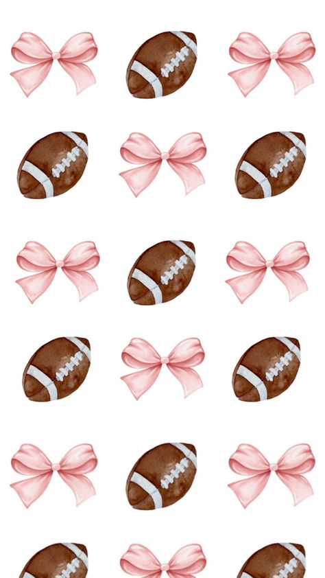 Bow Wallpaper, Football Wallpaper, Pink Aesthetic, Football, Pink, American Football