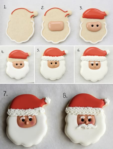 Christmas Sugar Cookies Decorated, Cookies Cupcake, Cookies For Christmas, Cute Christmas Cookies, Christmas Cutouts, Holiday Cookies Christmas, Cute Diy Projects, Cutout Sugar Cookies, Sugar Cookie Designs