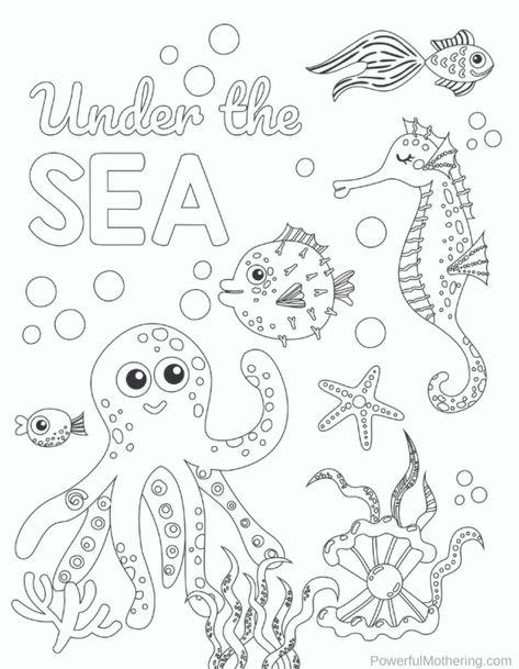 Engaging Beach Crafts for Toddlers | DIY Ideas for Sunny Days Under The Sea Projects For Preschoolers, Ocean And Sea Life Theme Preschool, Sea Side Activities For Kids, Under The Sea Games Activities, Under The Sea Prek Activities, Sea Life Worksheets Preschool, Under Sea Crafts For Kids, Ocean Coloring Pages Preschool, Sea Creatures For Preschoolers