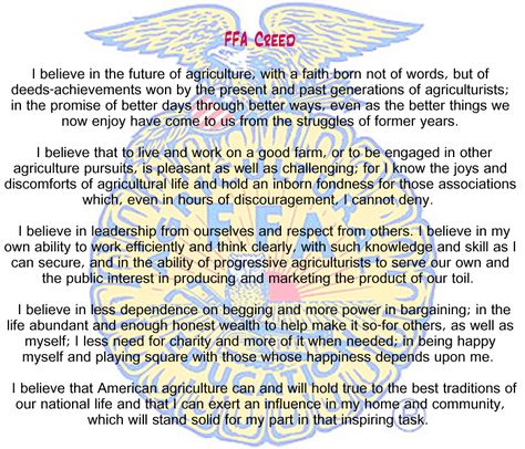 Creed Ffa Creed Learning, Ffa Creed, Ffa Week, Ag Teacher, Environmental Education, Tattoos Art, Ffa, Wedding Humor, 4 Months