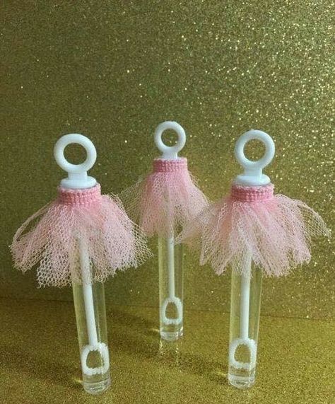 Ballerina Theme Party, Tutu Party Favors, Ballerina Party Decorations, Bubble Party Favors, Tutu Birthday Party, Ballerina Theme, Ballerina Birthday Party, Ballet Birthday Party, Ballerina Decor