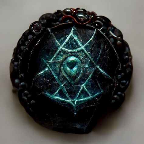 Fantasy Amulet, Magic Amulet, Fantasy World, Created By