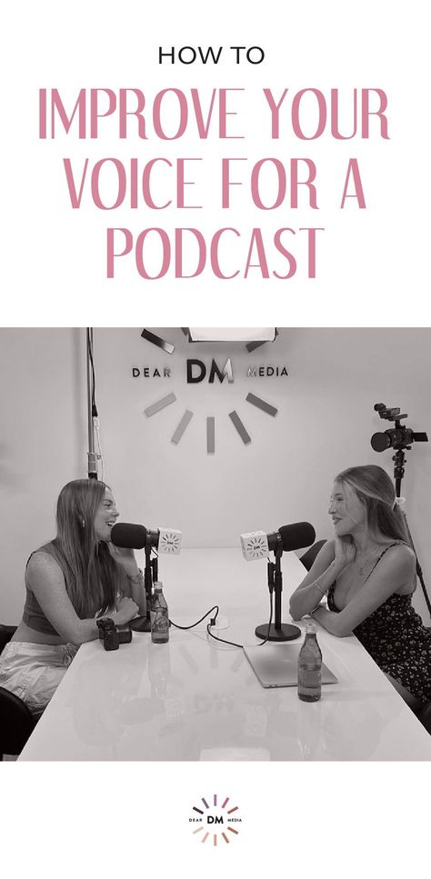 Podcasts are all about what’s heard. With no visuals, text, or other supplementary material, the way your voice sounds is the most important part of your podcast. Sounding great isn’t just about having a high-quality program, it’s also about grabbing and retaining more listeners. After all, no one wants to listen to a podcast that includes vocal stutters, poor enunciation, and rushed speech. Voice Exercises, Podcasting Studio, What Is A Podcast, Dear Media, Podcasting Tips, Podcast Website, Topic Ideas, Social Media Content Planner, Podcast Tips