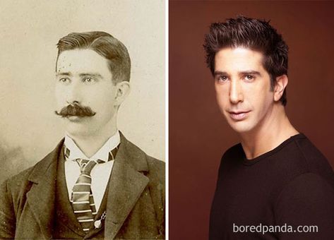 This Gentleman From The 1800s  And David Schwimmer David Wilkie, David Schwimmer, Egyptian Actress, Queen Latifah, Celebrity List, John Travolta, Matthew Mcconaughey, Christina Aguilera, Celebrity Look