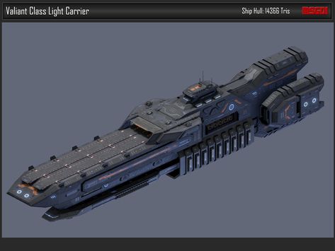 scifi light carrier valiant 3d model obj fbx 1 Stargate Ships, Space Fleet, Concept Vehicles Sci Fi, Space Ships Concept, Space Engineers, Sci Fi Spaceships, Space Ship Concept Art, Starship Concept, Space Battleship