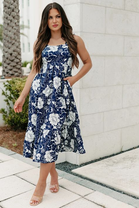 Navy blue dress casual