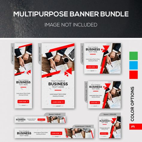 Multipurpose Banner, Banners Design, Banner Design Inspiration, Banner Templates, Web Banners, Web Banner Design, Favorite Apps, Web Banner, Banner Template