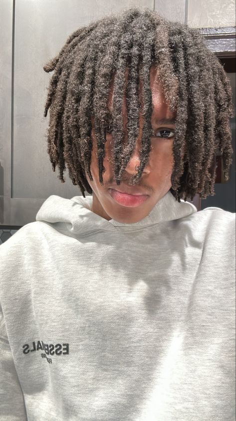 Ken Carson Dreads, Chief Keef Dreads, Black Dreadhead, Free Form Locs, Boy Hair Drawing, Hair Twists Black, Black Dreads, Mens Dreads, Short Dreads