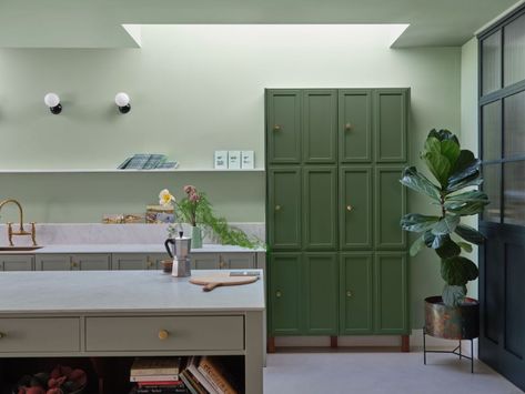 Farrow & Ball Just Released Its First New Colors in 4 Years Breakfast Room Green, British Paints, Farrow Bal, Farrow & Ball, Wooden Window Frames, Farrow And Ball Paint, Green Paint Colors, Wooden Windows, Window Frames