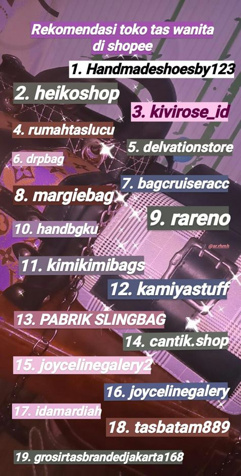 Toko langganan aku ada di no 1,5,8 sama 11 #shopee #olshop #online #shop #tas #wanita #gilrs #rekomendasi Rekomendasi Olshop Shopee, Toko Shopee Ootd, Rekomendasi Shopee, Online Shopping Sites Clothes, Recommended Skin Care Products, Best Online Clothing Stores, Best Online Stores, Hijab Style Casual, Shopping Stores