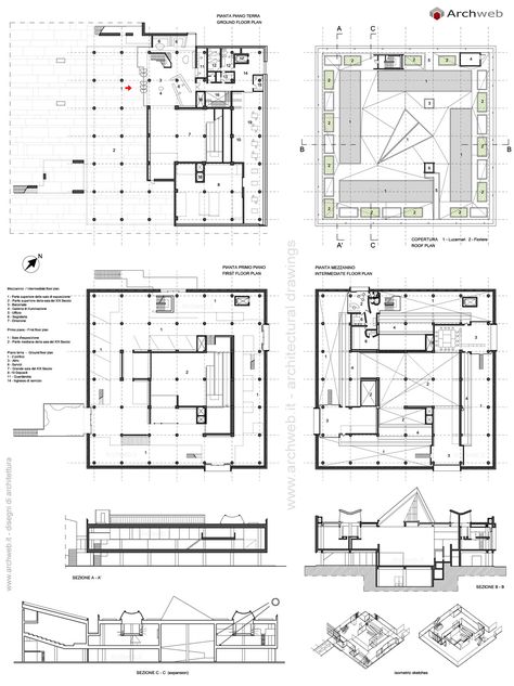 National Museum of Western Art Tokyo drawings plans Museum Plan Architecture Projects, Museum Layout, Kolumba Museum, Art Museum Architecture, Museum Flooring, Exhibition Plan, Pool Diy, Museum Plan, Museum Logo