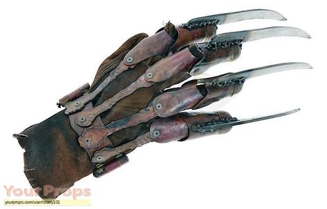 A Nightmare On Elm Street Freddy Krueger's (Hero metal spark Glove ... Jackie Earle Haley, Prosthetic Makeup, New Line Cinema, A Nightmare On Elm Street, Elm Street, Nightmare On Elm Street, Freddy Krueger, A Nightmare, Movie Props