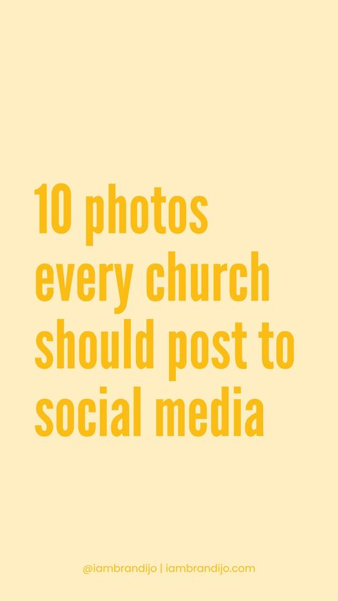 Infographic: 10 photos every church should post to social media. Church Social Media Graphics, Church Social Media Posts Ideas, Church Social Media, Church Media Graphics, Church Foyer, Church Outreach, Social Media Church, Church Marketing, Church Graphics