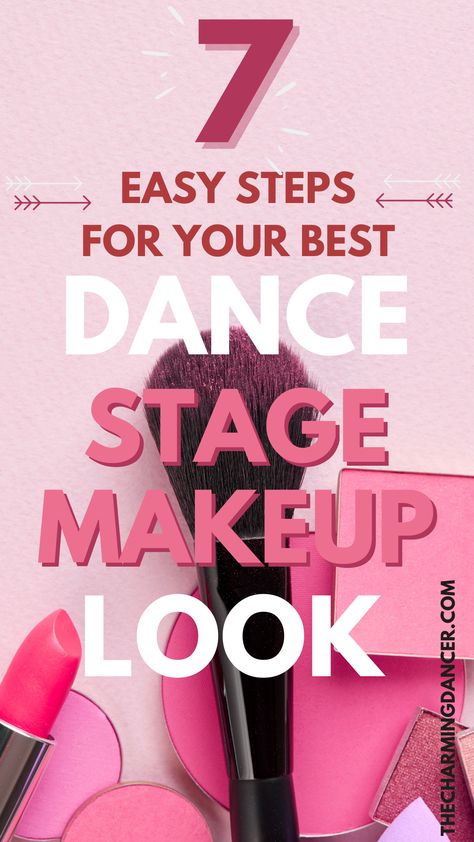 how to do dancer stage makeup Makeup For Dance Performance, Recital Makeup For Kids, Stage Makeup Looks, Dance Show Makeup, Stage Makeup Dance, Basic Stage Makeup, Dance Stage Makeup, Dance Recital Makeup, Stage Makeup Dancer