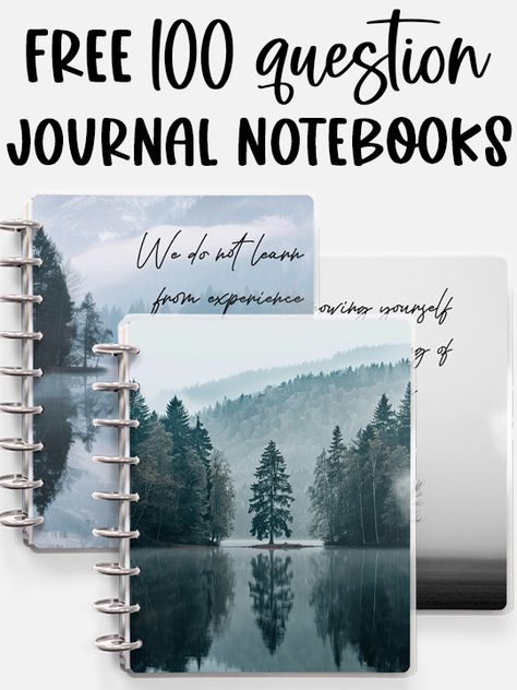 100 Self Reflection Journal Prompts: Free Files Included Self Reflection Journal Prompts, Reflection Journal Prompts, Self Reflection Journal, Reflection Prompts, Reflection Journal, 100 Questions, Long Term Goals, Clear Mind, Self Reflection