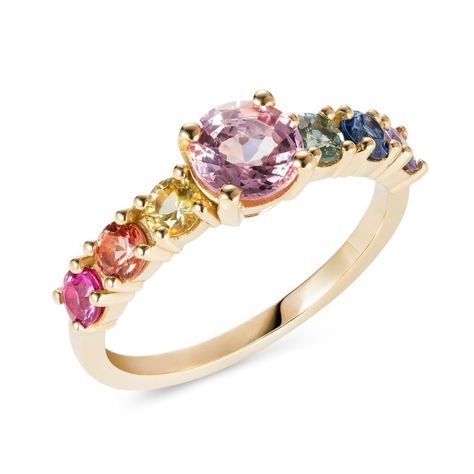 Ready to pop the question? Pick one of these creative rings that are perfect for brides that are anything but average. Creative Rings, Twig Engagement Ring Set, Yellow Gold Sapphire Ring, Vintage Engagement Rings Art Deco, Twig Engagement Ring, Rose Gold Engagement Ring Vintage, Gold Sapphire Ring, Rainbow Rings, Bespoke Engagement Ring