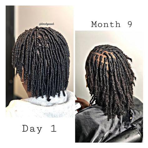 Starter Loc Size Chart, C Shape Loc Parts, 4 Month Loc Journey, Loc Growth Progress, Loc Sizes Chart, Locs Growth, Loc Sizes, New Locs, Locs Starter