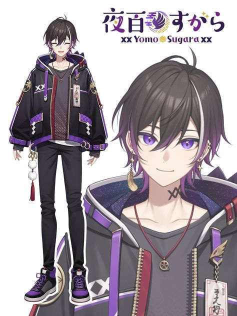 Male Vtuber, Vtuber Reference, Vtuber Ideas, Vtuber Design, Vtuber Model, Game Character Design, Character Poses, Fantasy Warrior, Character Design Male