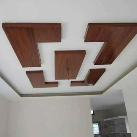 Ceiling design ideas ✨️ #ceilinglight #ceilingdecor #ceilingdesigns #ceilinglights #ceilinglight #homedesignsdworld #fypシ゚viralシ2024fyp #reelitfeelit #trendingpost #explorepost #explorepage #foodreview #indianfoodrecipes #cleaninghacks #asmrcooking #goldjewellerydesign Pop Wooden Colour Ceiling, Wooden Fall Celling Design, Tv Cabinet Wall Design, Room Paint Designs, Plaster Ceiling Design, Ceiling Design Ideas, New Ceiling Design, Pvc Ceiling Design, Stairs Design Interior