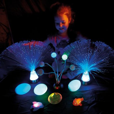 Dark Den, Fiber Optic Lighting, Sensory Lights, Soft Play Equipment, Sensory Rooms, Kids Electronics, Sensory Room, Sensory Stimulation, Glow Kit