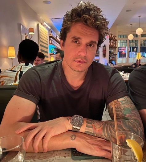 John Mayer Tattoo, John Clayton, Hottest Male Celebrities, Hey Handsome, Dead And Company, I John, John Mayer, Celebrities Male, Strong Women