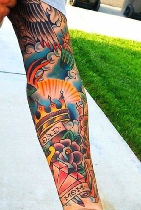 J Tattoo, Mexican Tattoo, Traditional Style Tattoo, Forearm Band Tattoos, Dragon Sleeve Tattoos, Japan Tattoo Design, Traditional Tattoo Sleeve, Funny Fruit, Arm Sleeve Tattoos