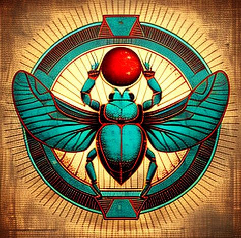 Scarab Painting, Scarab Beetle Art, Corpus Hermeticum, Egyptian Ornamented, Egyptian Scarab Beetle, Egyptian Beetle, Jewel Beetle, Beetle Art, Ancient Writing