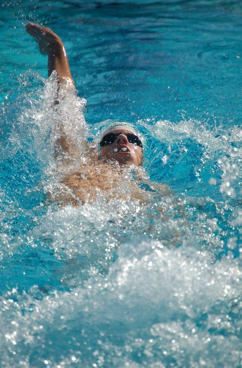 "Backstroke is my forte." Don't know what this means, but I like backstroke. Backstroke Swimming, Swim Photos, Swim Aesthetic, Sea Sports, Swimming Workout, L Love You, Bedding Shop, Fun Workouts, Swimming