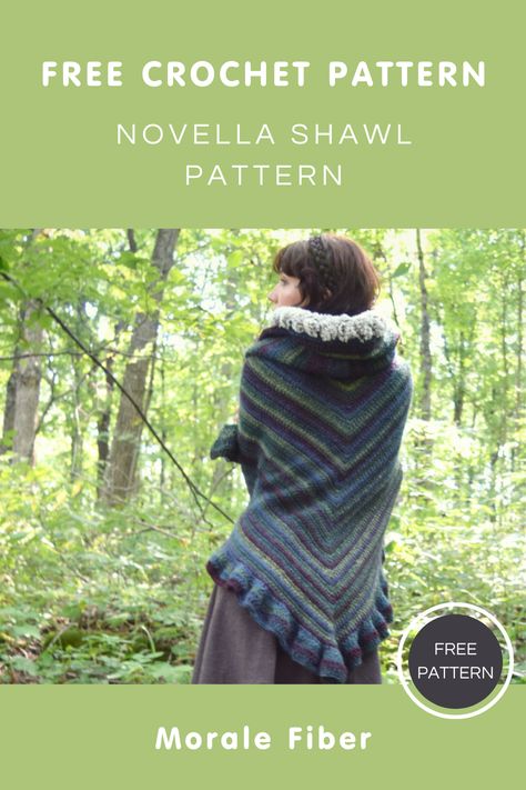 Novella Shawl Pattern #FreeCrochetPattern #FreeCrochetPatterns #CrochetPatterns #CrochetPattern #CrochetEarwarmer #CrochetAmigurumi #CrochetBlanket #CrochetScrubbies #EasyCrochet #CrochetAddict #CrochetCase #CrochetHat #CrochetCoasters #CrochetGift Crochet Hat, Shawl Pattern, Crochet Pattern, Ravelry, Shawl, Free Crochet Pattern, Free Crochet, Free Pattern, Crochet Blanket