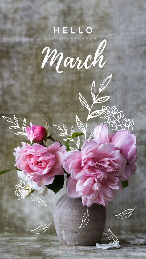 Hello March Wallpaper, March Background Wallpapers, March Wallpaper, Hello March Images, March Images, Instagram Design Creative, Cute Backgrounds For Iphone, Good Morning My Friend, Happy March